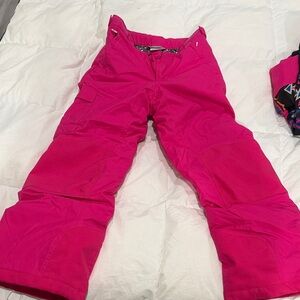 Columbia Kids' Fuchsia Snow Pants